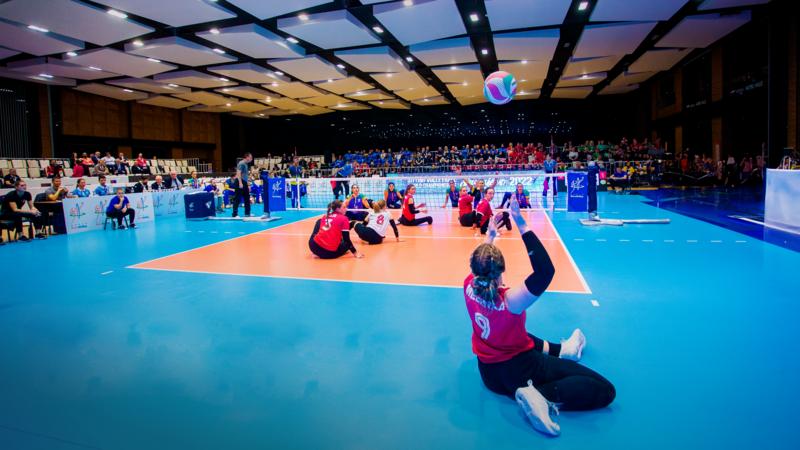 Sitting volley