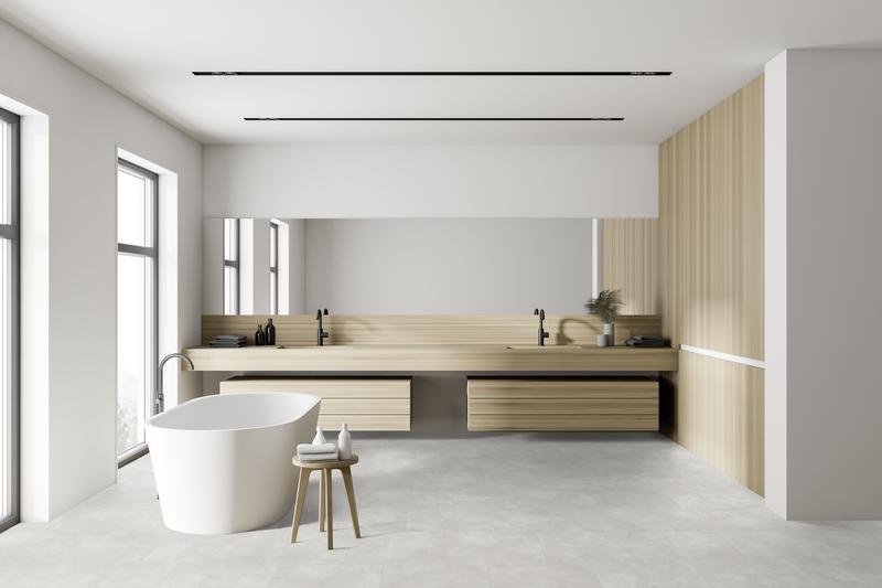 pepper light bathroom